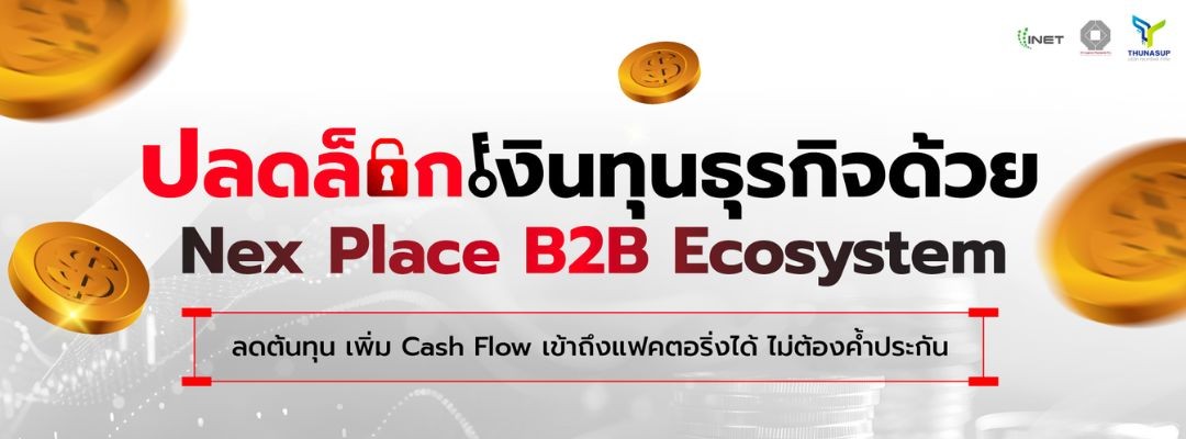 ปลดล็อกเงินทุนธุรกิจด้วย Nex Place B2B Ecosystem